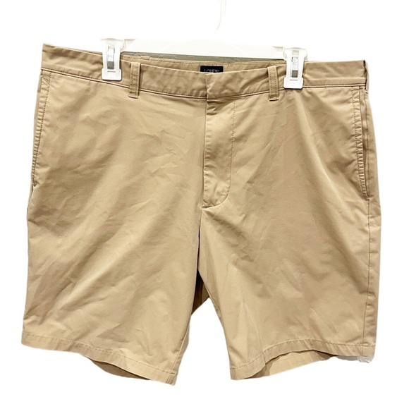 J. Crew Shorts Men's 36 9" Tech Short Khaki Preppy Summer Classic Golf AL096 - Picture 1 of 9